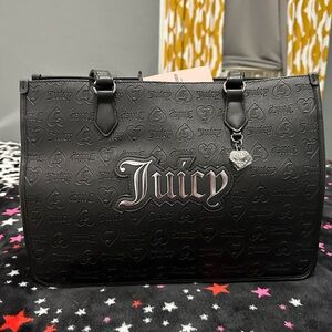 Black juicy couture purse